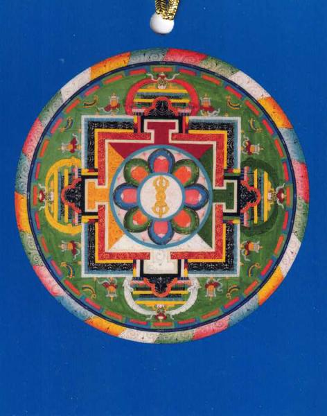 Mandala für Ausgeglichenheit und Heilung als Anhänger